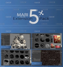 Mari三维纹理贴图扩展包 Gumroad – Mari Extension Pack 5