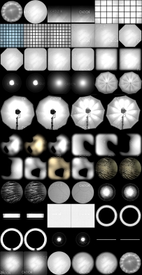 64组GSG灰猩猩HDRI区域灯光C4D贴图合集 Area Light Maps
