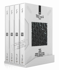 144幅创意置换平铺无缝贴图材质素材 Gumroad – TFM Tile Packs Bundle Vol.1-4